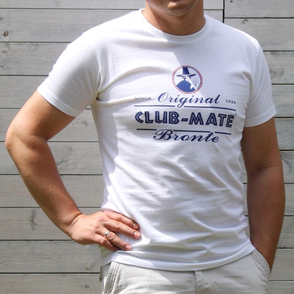 Club Mate Fashion-T "Since 1924" Weiß